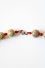 Unakite Autumn Jasper Beaded Necklace