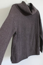 J.Jill Soft Gray Turtleneck Sweater | XS
