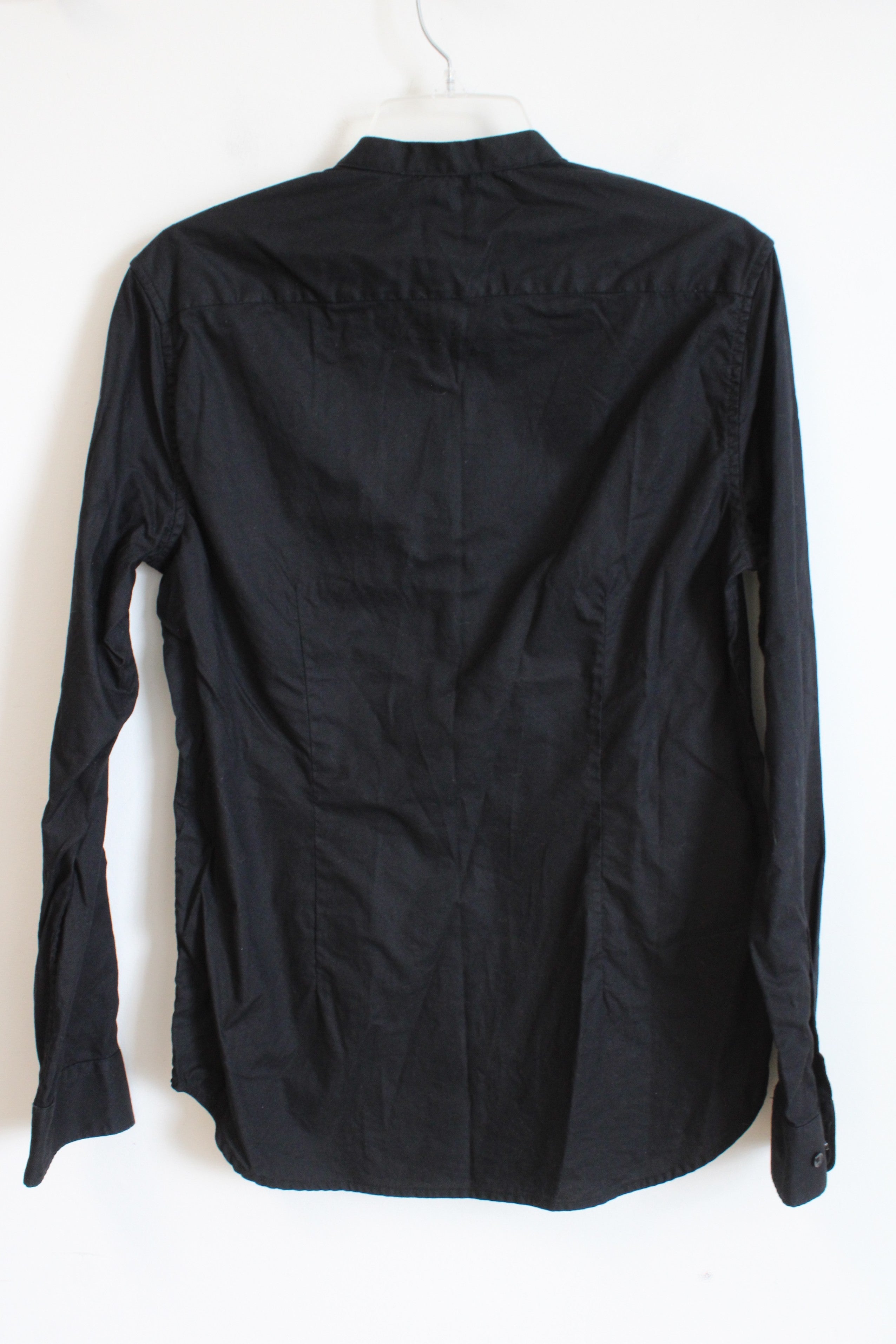 H&M Slim Fit Black Button Down Shirt | S