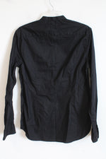 H&M Slim Fit Black Button Down Shirt | S