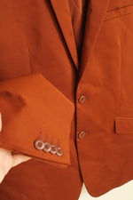 Express Burnt Orange Suit Jacket Blazer | L