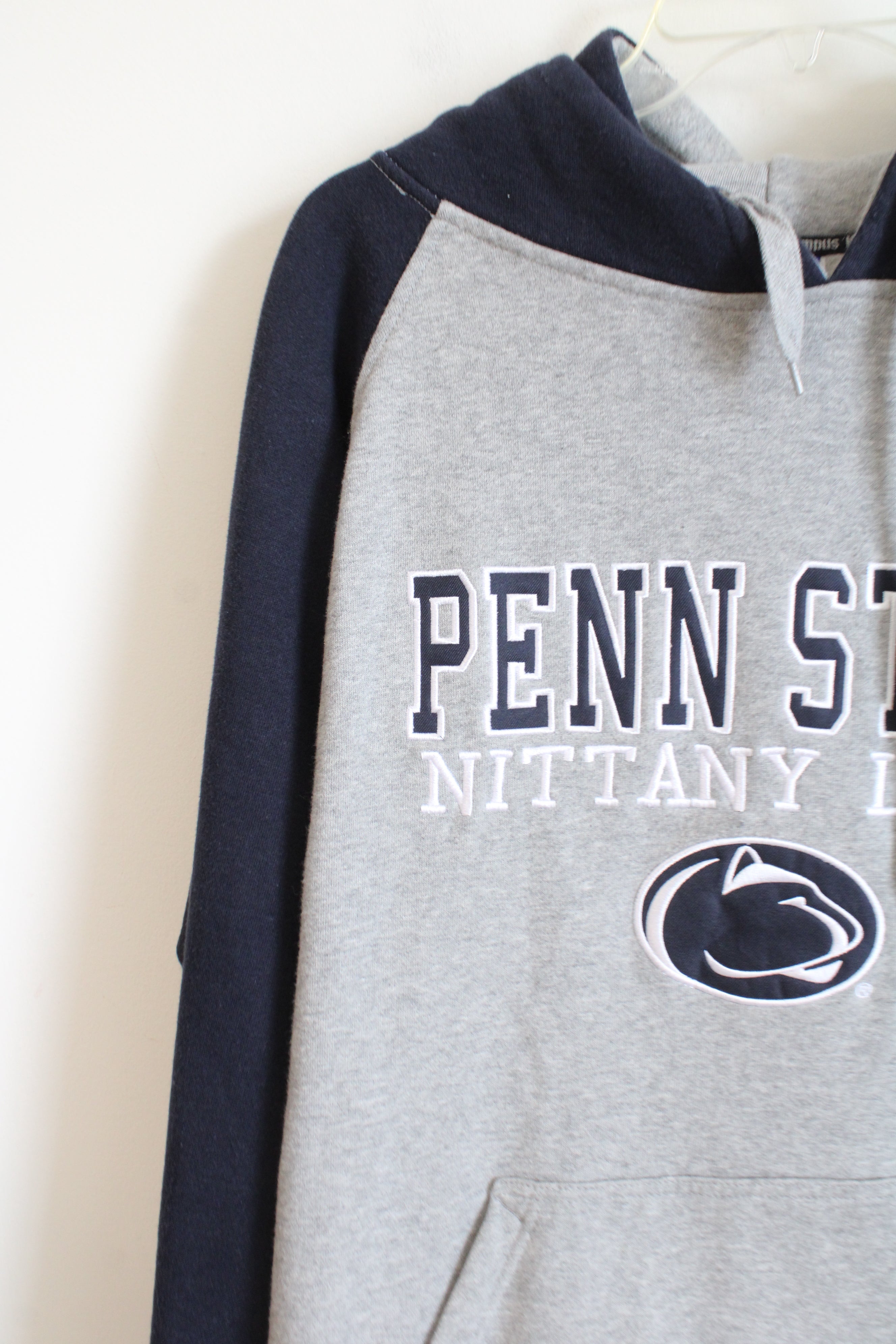 Campus Heritage Penn State Nittany Lions Gray & Navy Hoodie | XL