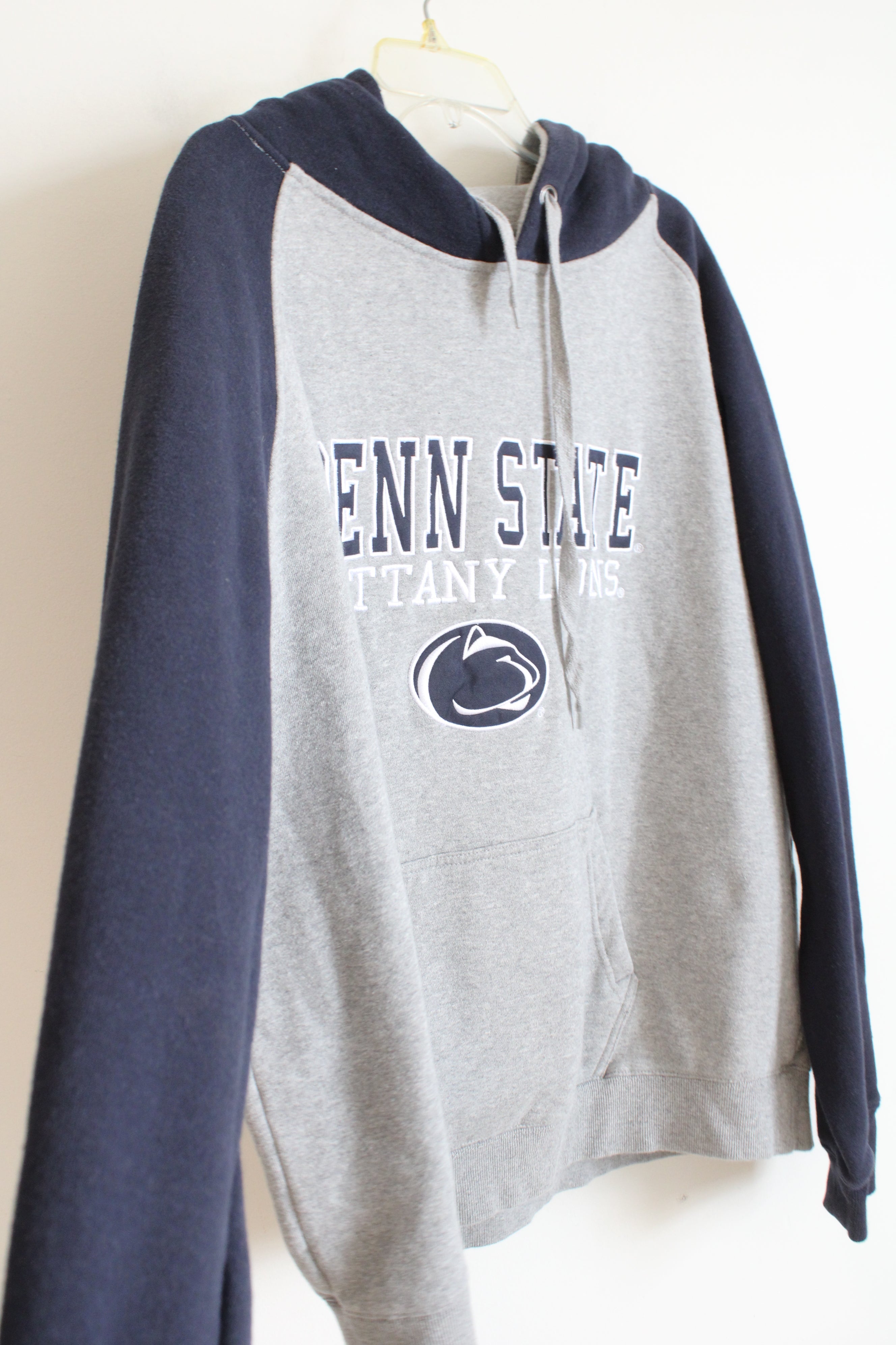 Campus Heritage Penn State Nittany Lions Gray & Navy Hoodie | XL