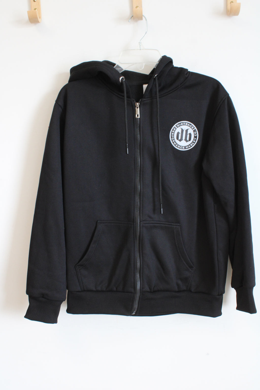 Dirtbags Performance Harley Co. Black Full Zip Jacket | M