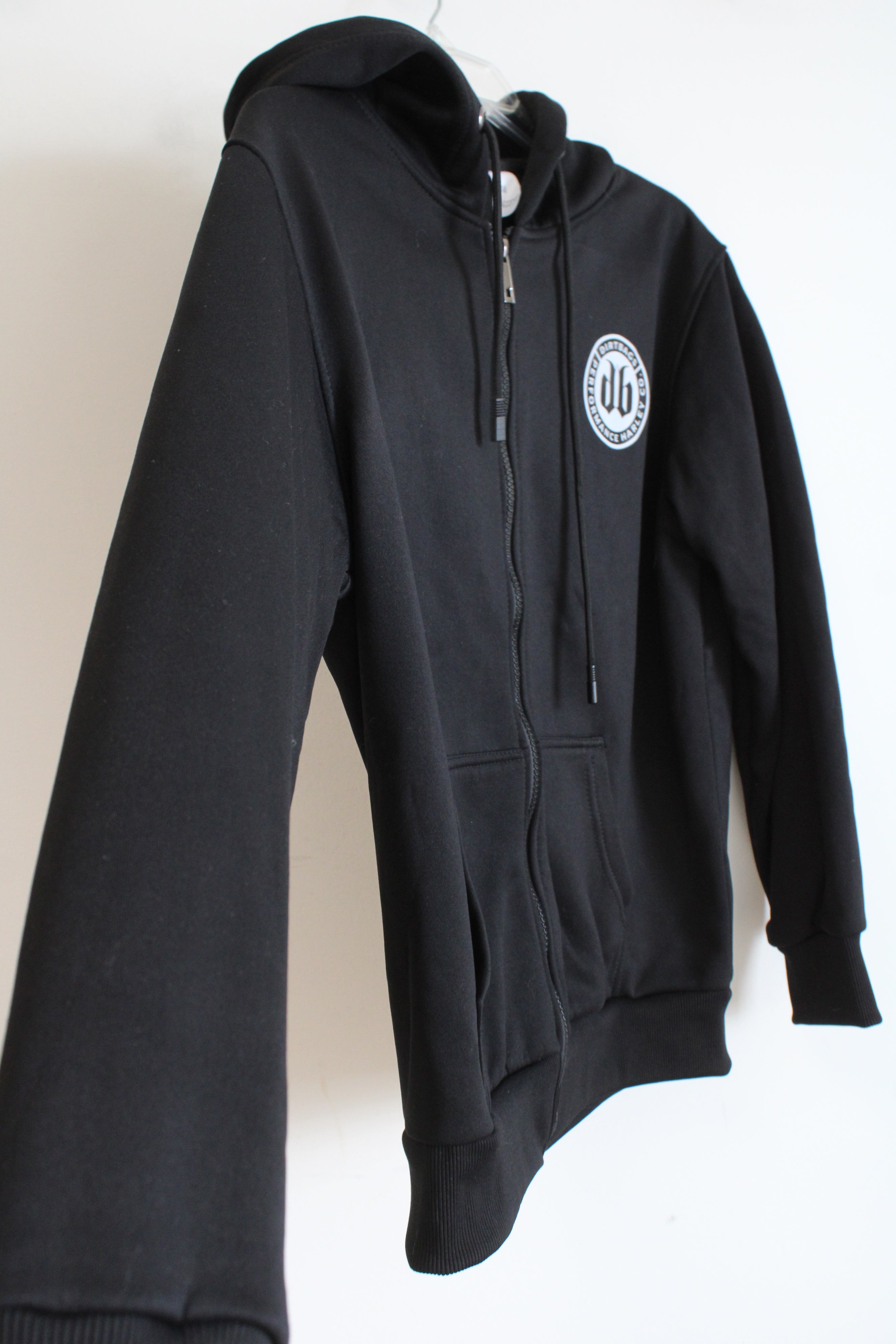 Dirtbags Performance Harley Co. Black Full Zip Jacket | M