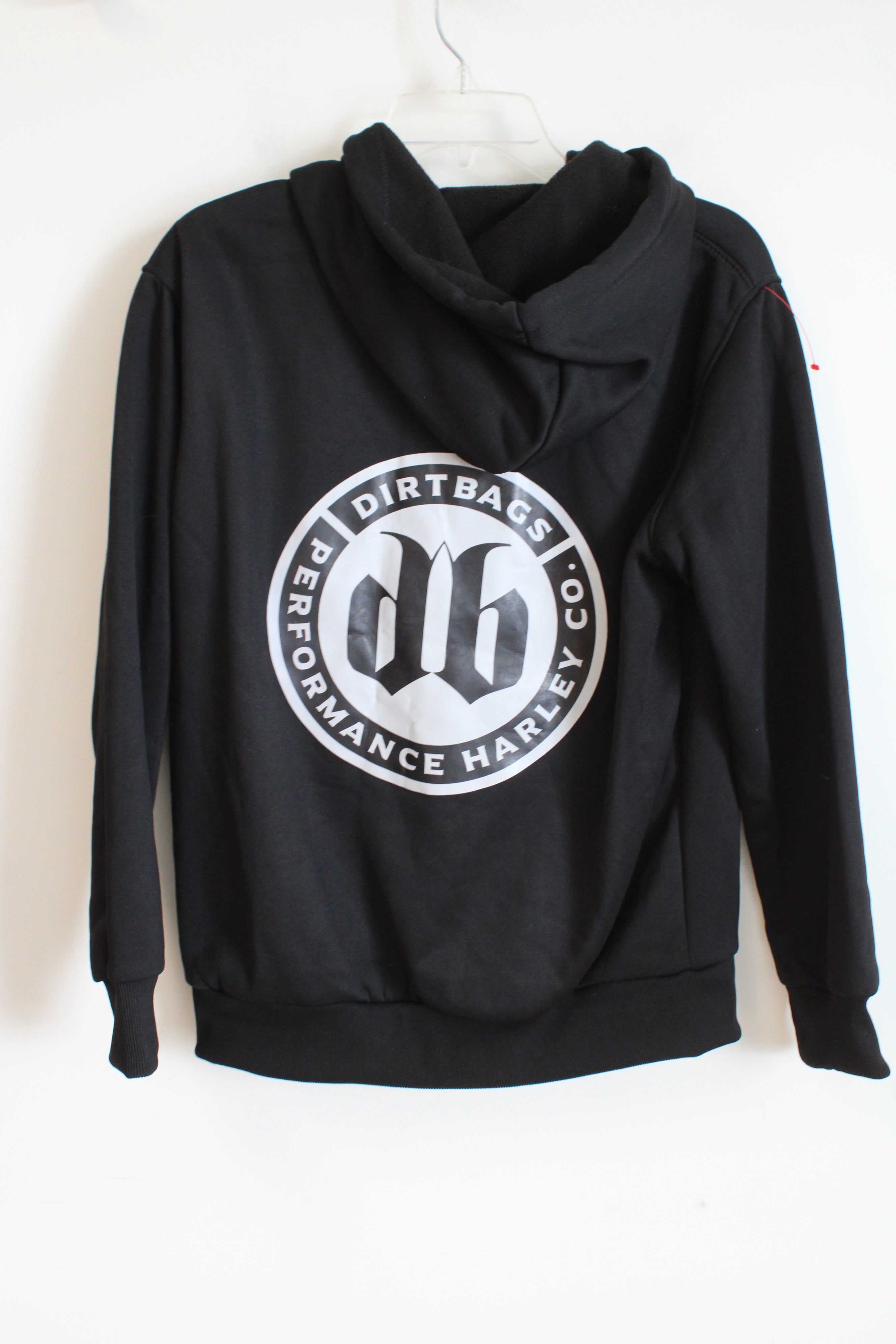 Dirtbags Performance Harley Co. Black Full Zip Jacket | M