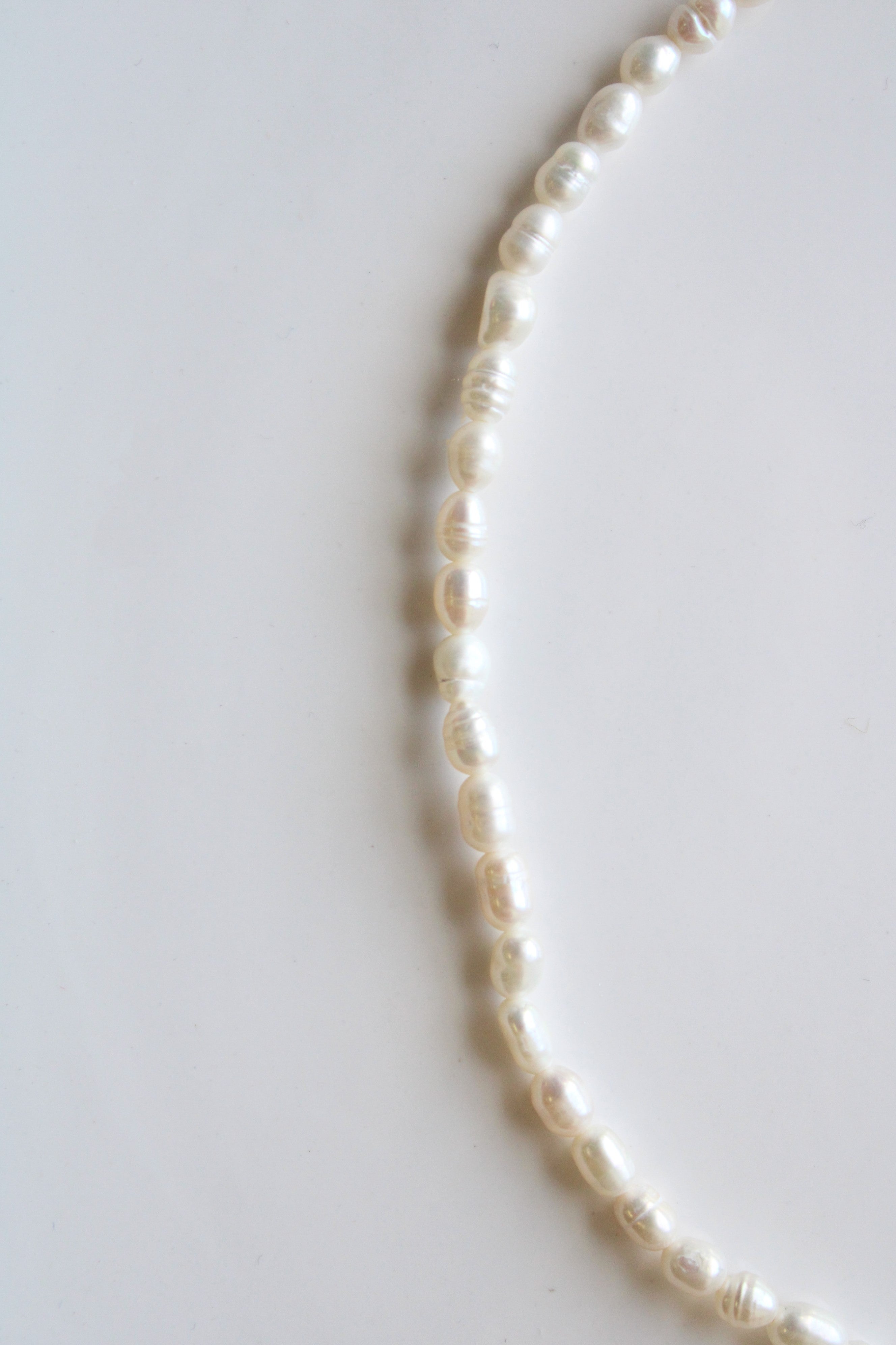 Genuine Ivory Baroque Pearl Necklace