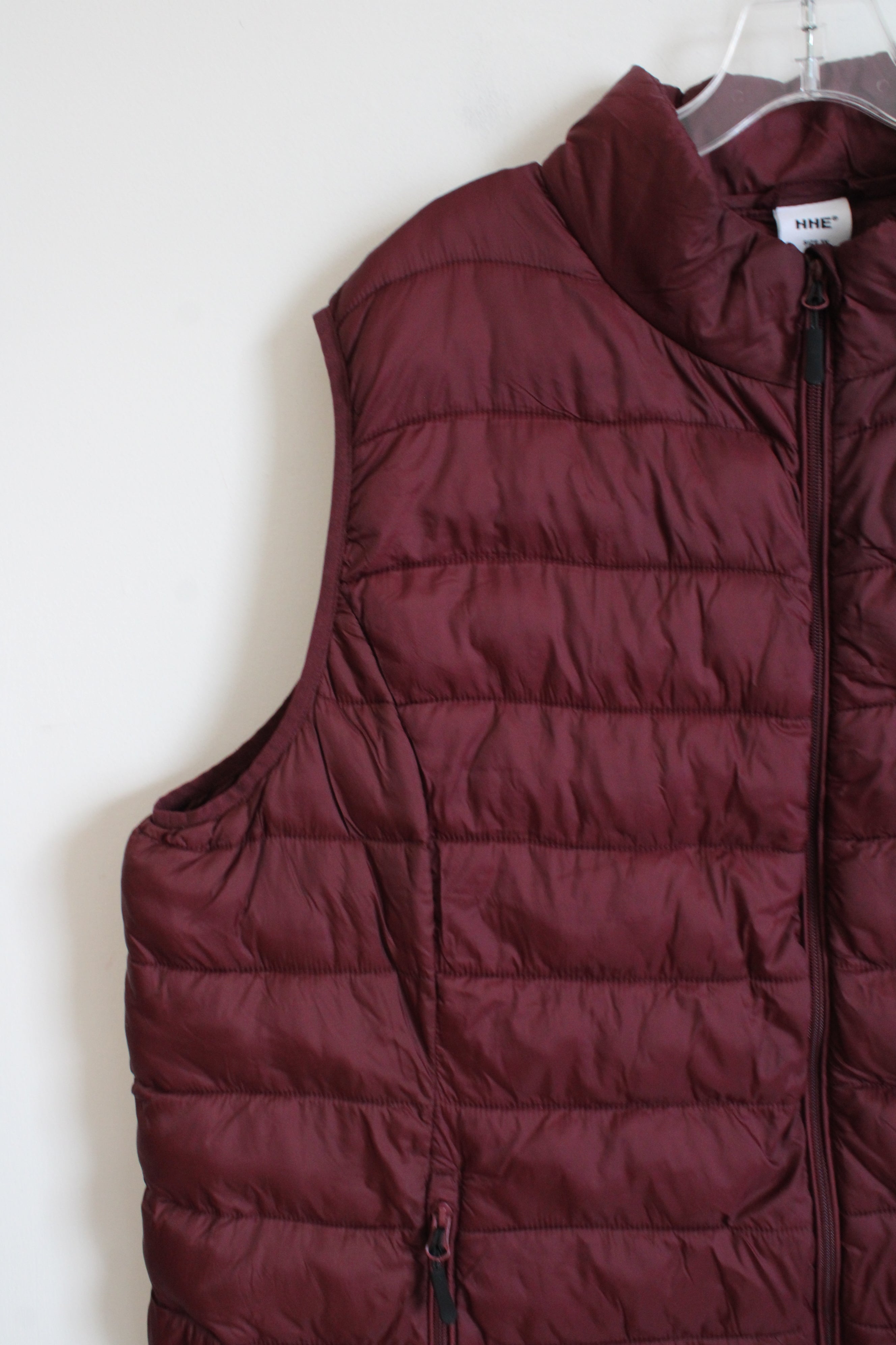 HHE Maroon Puffer Vest | 3X