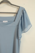 Calvin Klein Light Blue Blouse | L