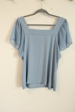 Calvin Klein Light Blue Blouse | L