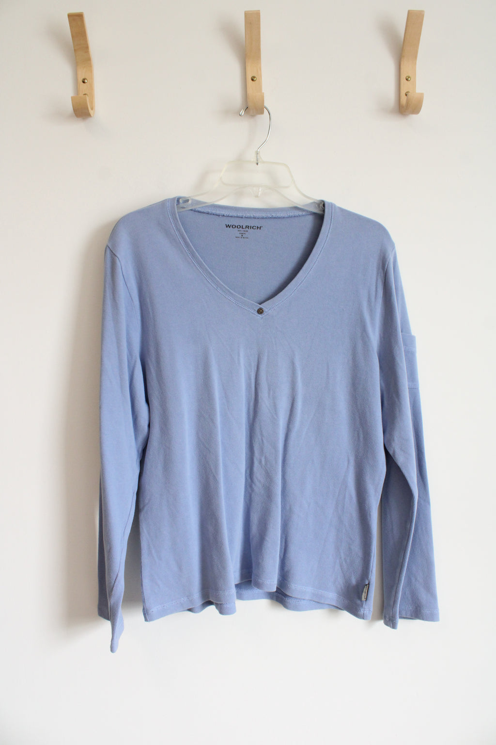 Woolrich Periwinkle Blue Long Sleeved Top | M
