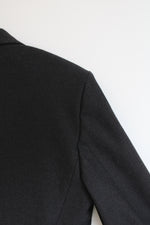 United Colors of Benneton Black Three Button Blazer | L