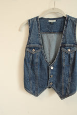 American Eagle Denim Vest | S