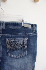 Amethyst Embellished Bootcut Jeans | 16