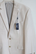 NEW Chaps Cream Blazer | 42 Long