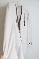 NEW Chaps Cream Blazer | 42 Long