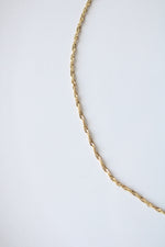 14KT Yellow Gold Twist Chain Necklace