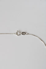 Sterling Silver Tassel Bar Pendant Necklace