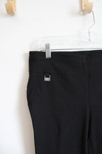 Rafaella Comfort Black Capri Pants | 8