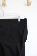 Rafaella Comfort Black Capri Pants | 8