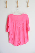 Maurices Neon Pink Top | M
