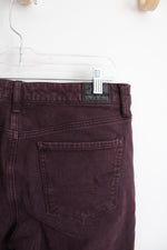 American Eagle Burgundy Hi-Rise Jeggings | 12