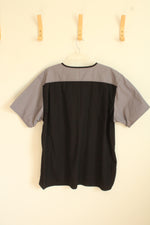 Carhartt Black and Gray Scrub Top | XL