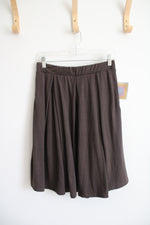 NEW LuLaRoe Brown Madison Skirt | M