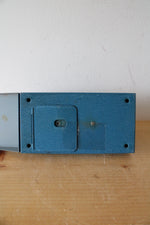 Vintage Blue Small Battery Operated Sewing Machine