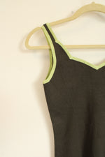 By Artisan Green Knit Silk Blend Tank | S