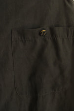 Trust USA Black Super Soft Long Sleeve Button Down Shirt with Decorative Buttons | XL
