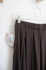NEW LuLaRoe Brown Madison Skirt | M