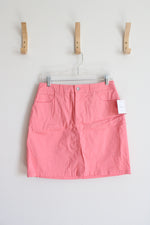 NEW Croft & Barrow Classic Fit Light Pink Stretch Skort | 6