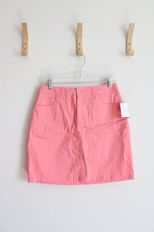 NEW Croft & Barrow Classic Fit Light Pink Stretch Skort | 6