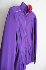 Hind Purple & Pink Athletic Jacket | L