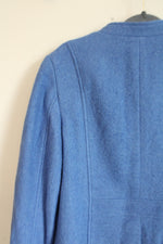 NEW Talbots Blue Wool Blend Jacket | 16
