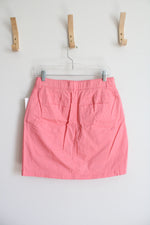 NEW Croft & Barrow Classic Fit Light Pink Stretch Skort | 6