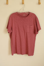 J. Crew Dusty Pink Pocket T-Shirt | M