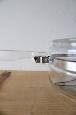 Vintage Pyrex Flameware #6213-B 1.5 Quart Clear Glass Saucepan