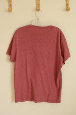 J. Crew Dusty Pink Pocket T-Shirt | M