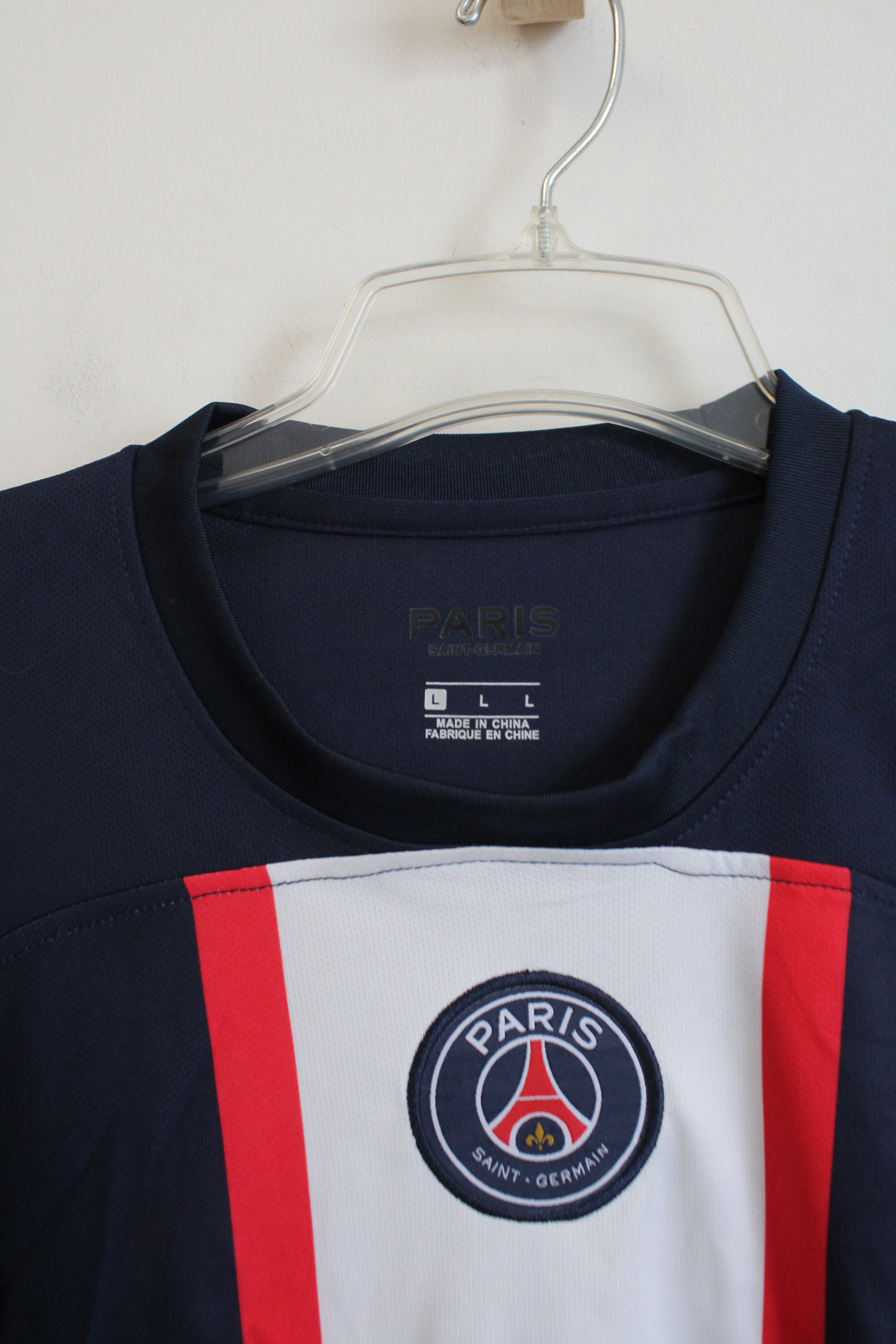Paris Saint-Germain Qatar Airways #30 Messi Home Jersey | L
