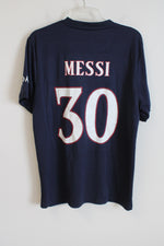 Paris Saint-Germain Qatar Airways #30 Messi Home Jersey | L