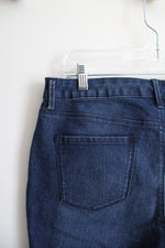 Gloria Vanderbilt Dark Wash Jean Shorts | 12