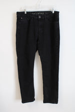 Weatherproof Vintage Davidson Straight Fit Black Jeans | 34X32
