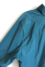 NEW Chicos No Iron Stretch Teal Floral Mandarin Tunic | 3.5 (XL)