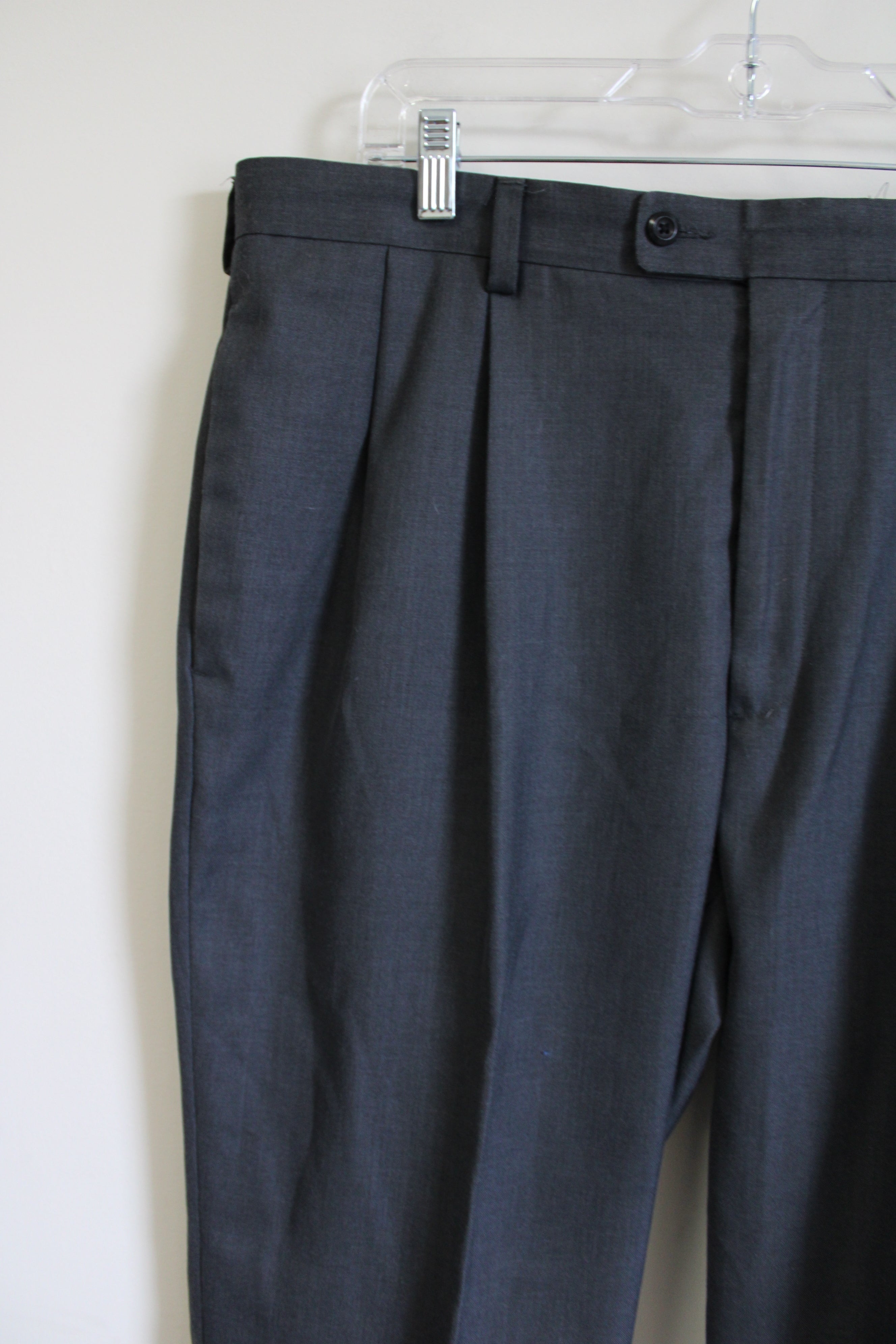 Perry Ellis Portfolio Gray Work Pant | 38X29