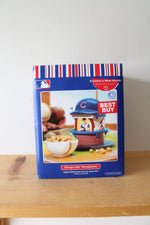 NEW Department 56 Chicago Cubs Refreshment Stand & Ceramic Bowl