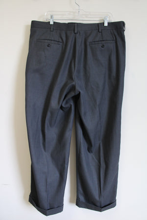 Perry Ellis Portfolio Gray Work Pant | 38X29