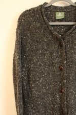 Aran Woolen Mils Gray Cardigan | XXL