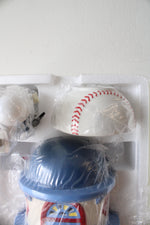 NEW Department 56 Chicago Cubs Refreshment Stand & Ceramic Bowl